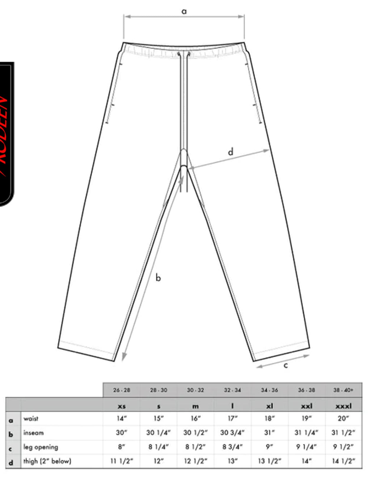 KODEEN* Wockhardt Sweatpants