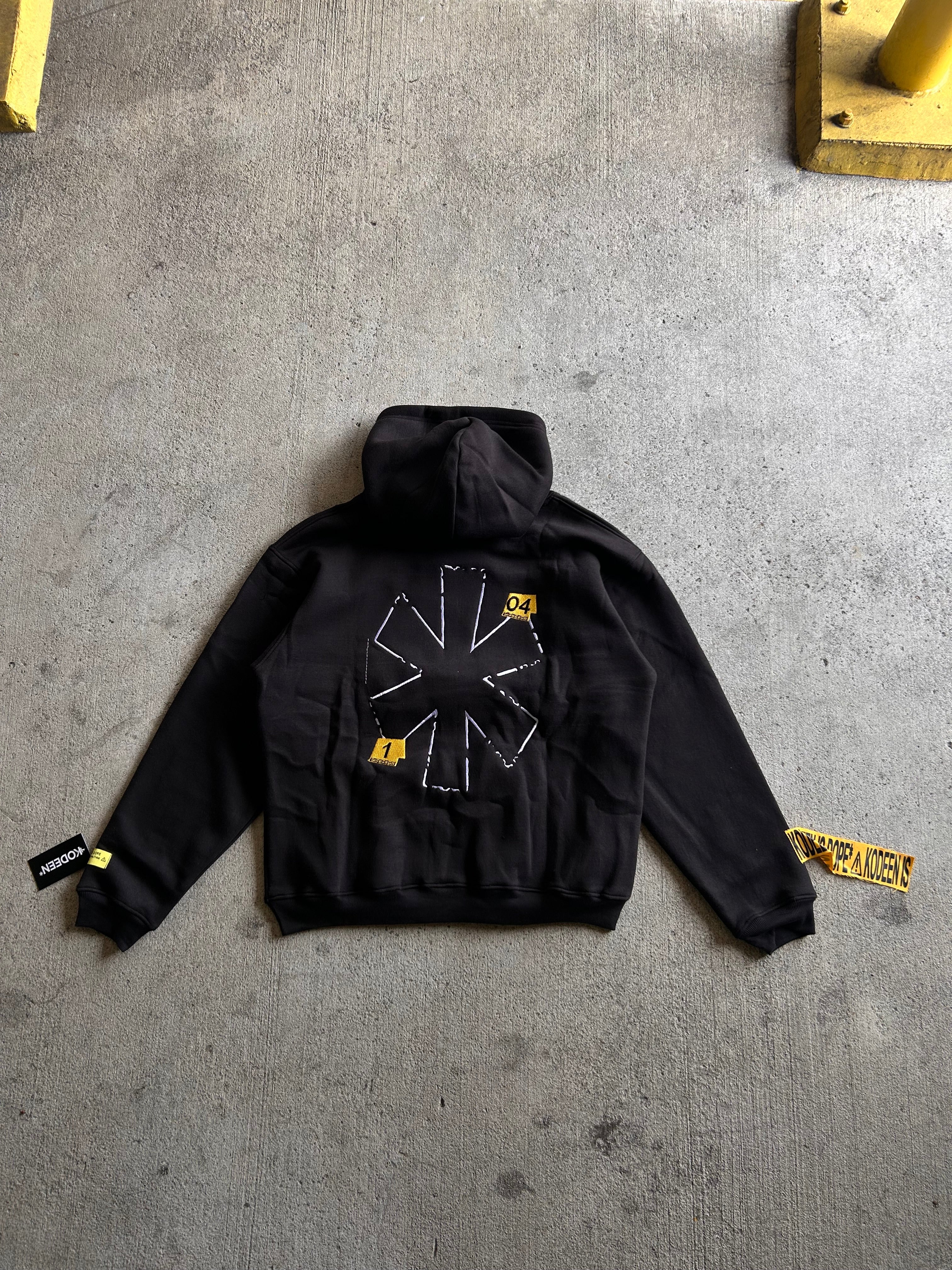 KODEEN* Caution Tape Hoodie