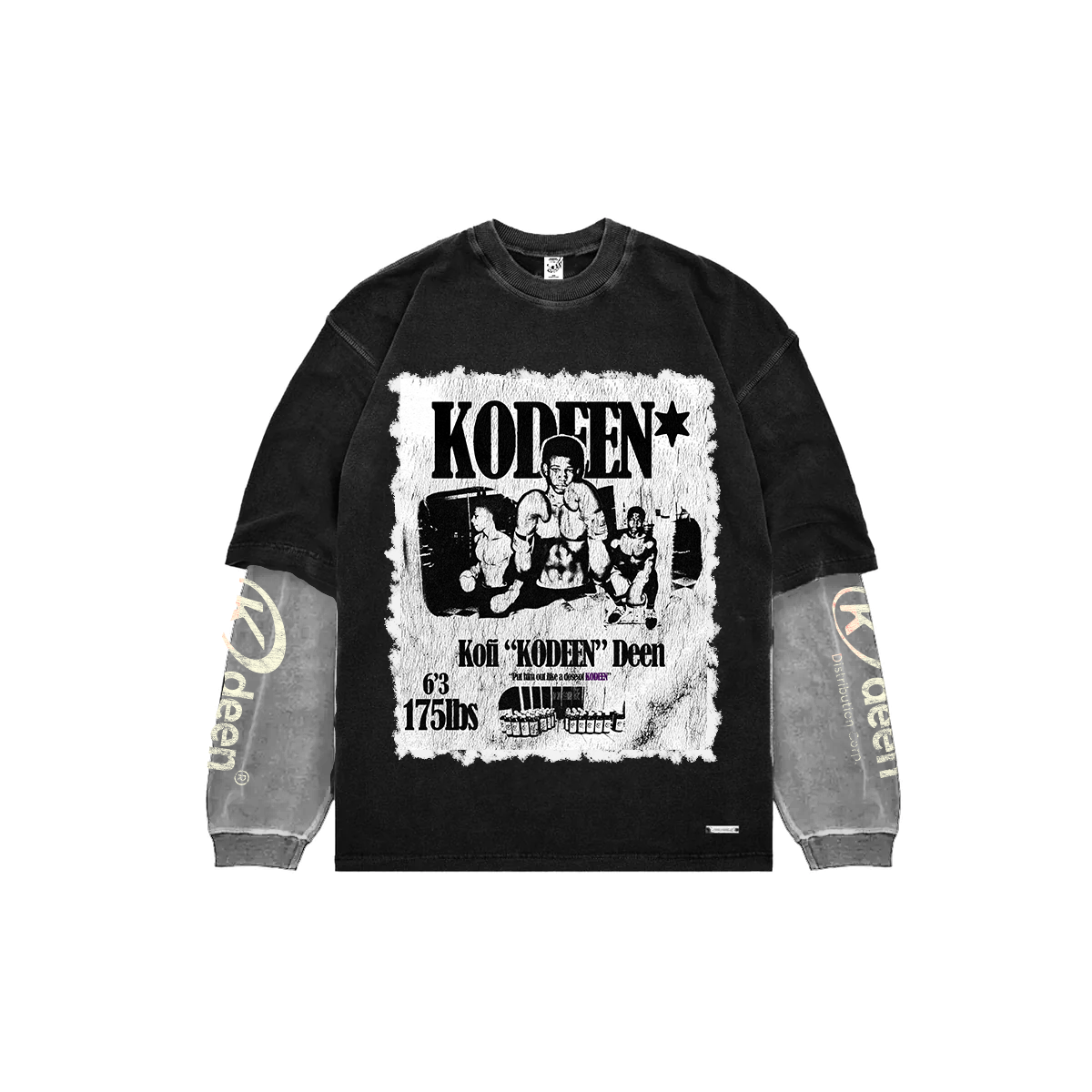 KODEEN* K Corp Double Layered Boxer Tee (Pre Order)