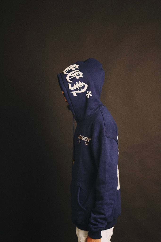 KODEEN* Old English Hoodie "Georgetown" (PRE ORDER)