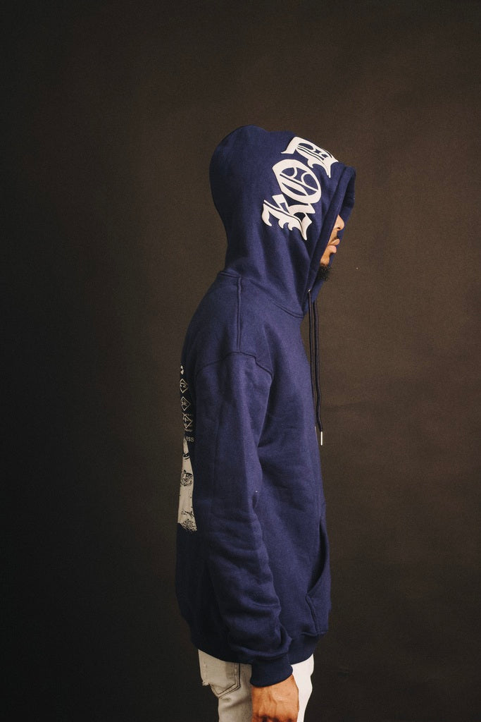KODEEN* Old English Hoodie "Georgetown" (PRE ORDER)
