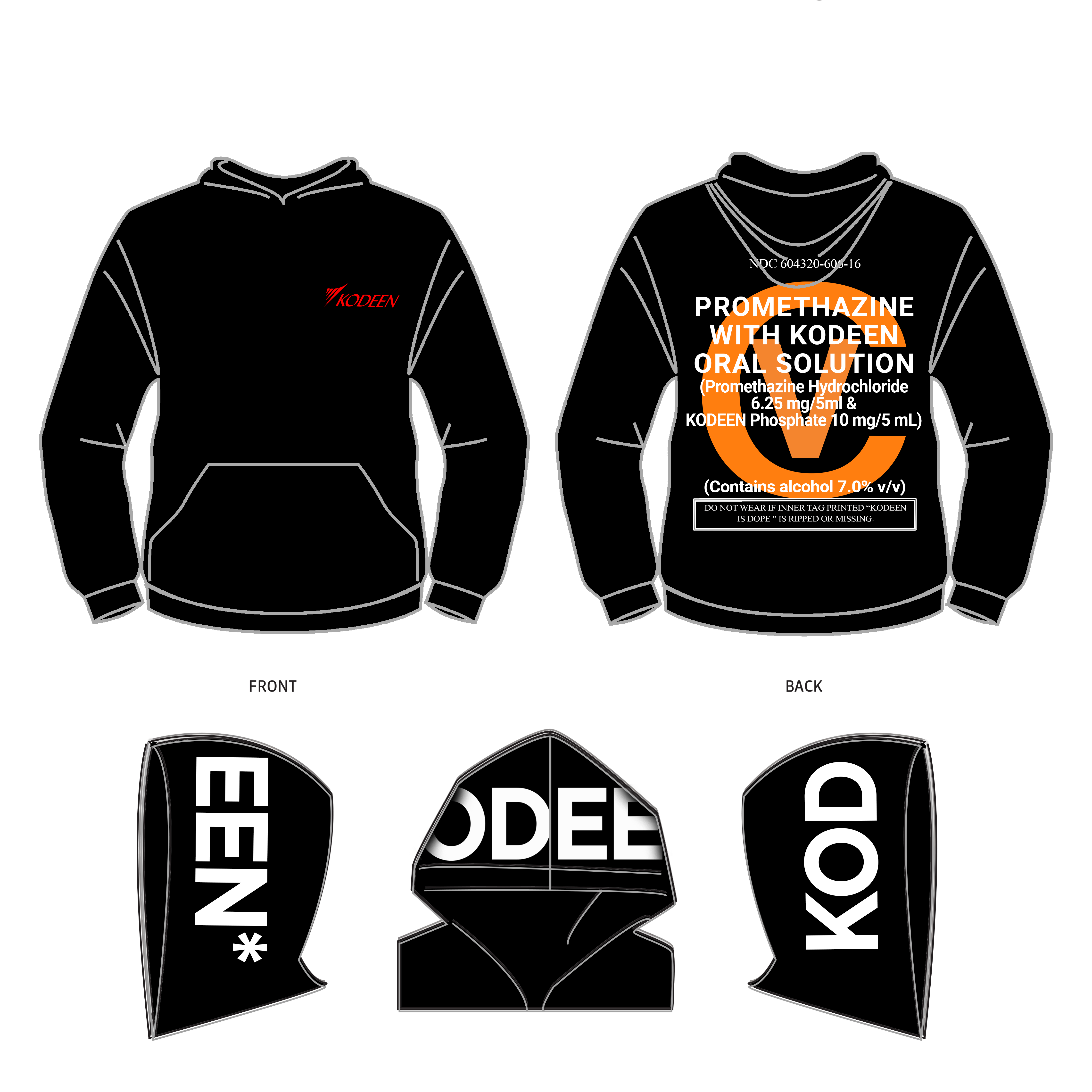 KODEEN* Pullover Wockhardt Hoodie