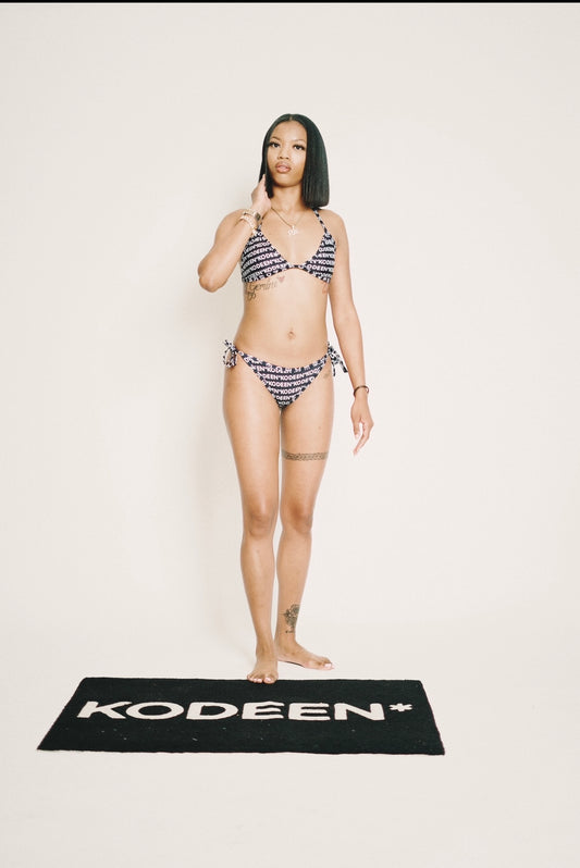 KODEEN* Logo Print Bikini