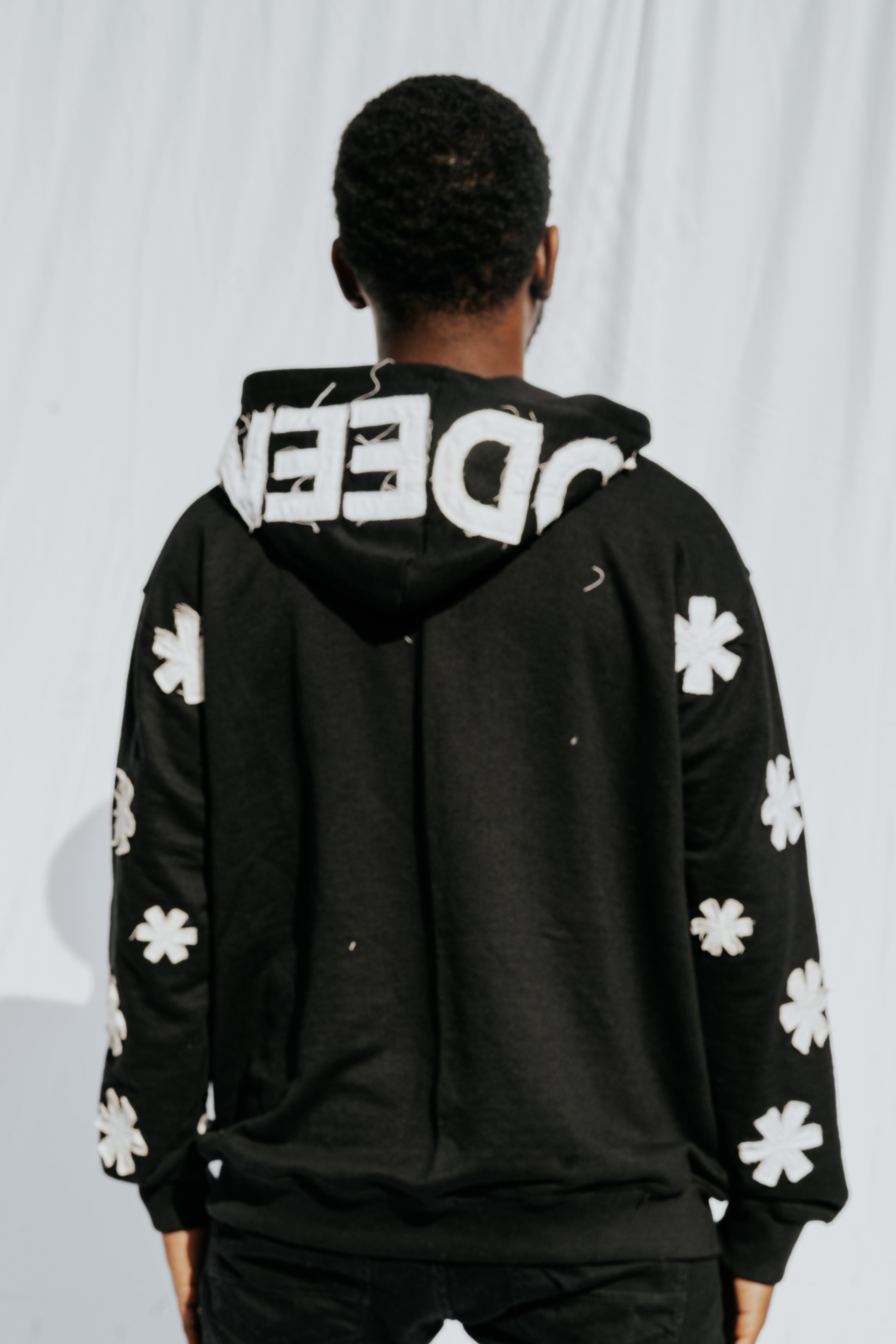 KODEEN* Asterisk Hoodie Zip Up