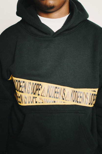 KODEEN* Caution Tape Hoodie