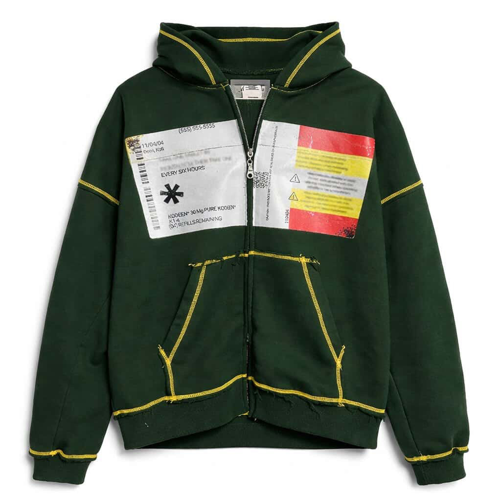 KODEEN* Prescription Hoodie Zip Up (Kryptonite)