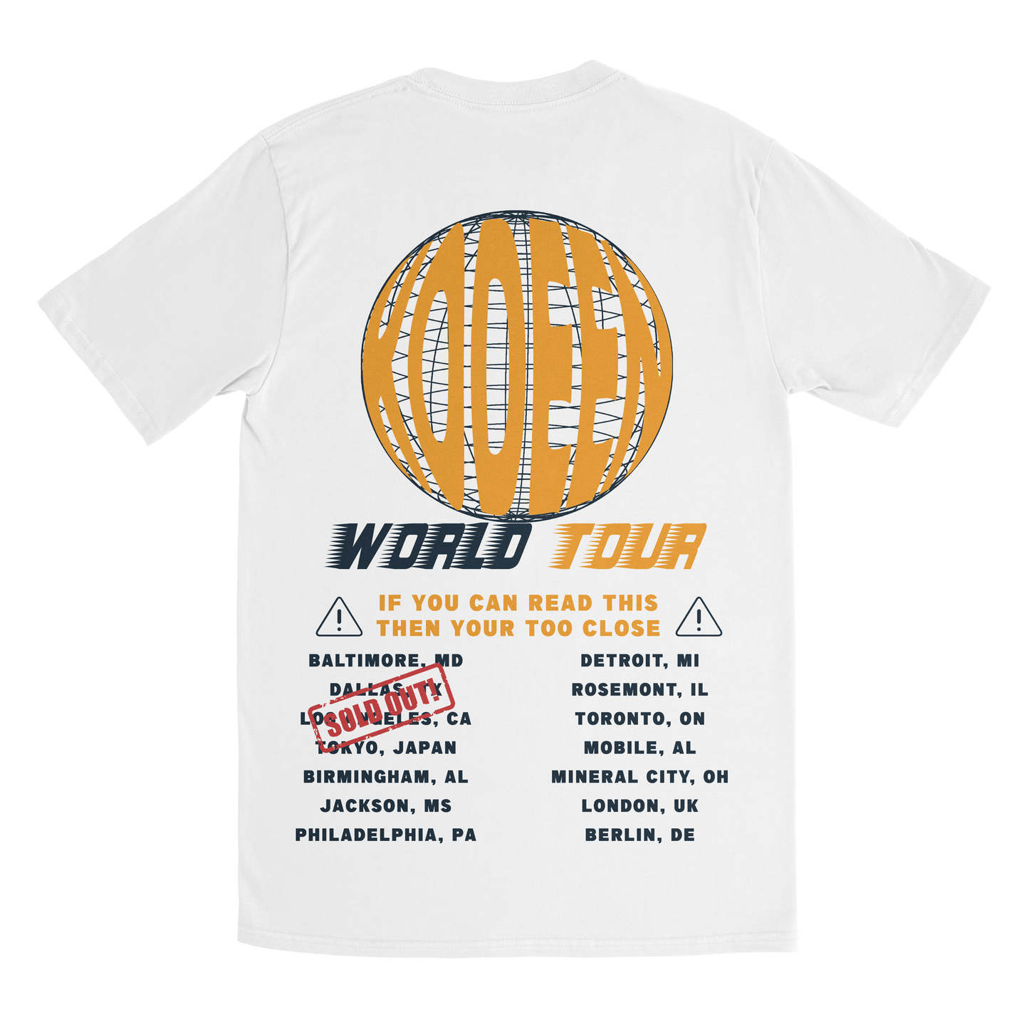 KODEEN* World Tour Tee Citrus